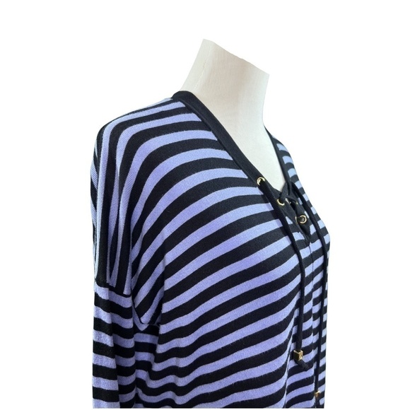 𝅺dana Buchman Pullover Striped Sweater - Picture 3 of 5